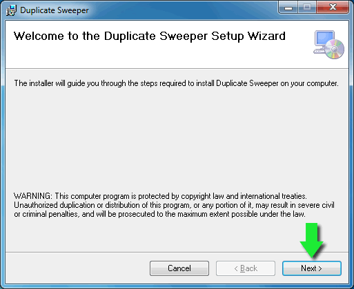 Install Duplicate Sweeper