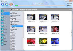 TouchCopy Photos feature screenshot