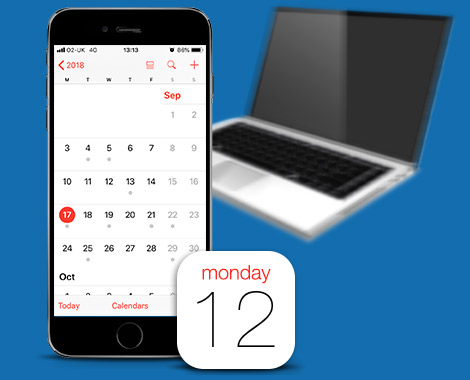 Export iPhone Calendars