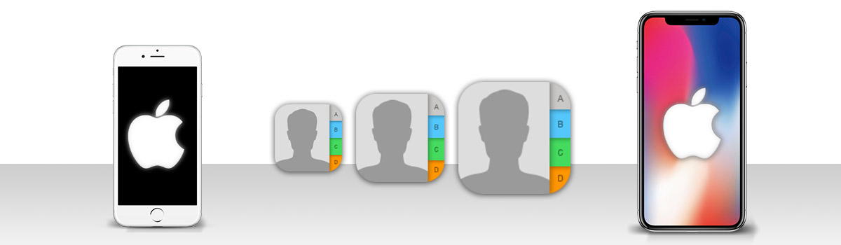 Transfer contacts from iPhone to iPhone.