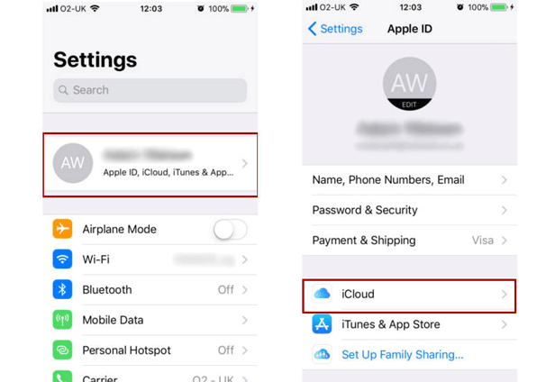 Sync Contacts from iPhone to iPhone with iCloud Merge