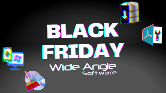 Black Friday Discounts at Wide Angle Software