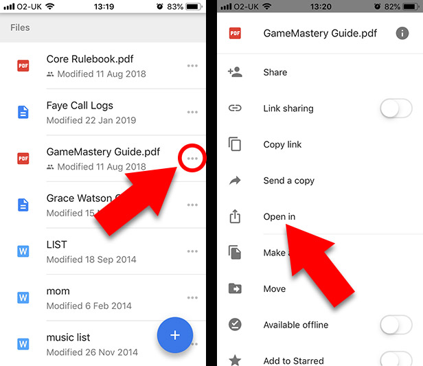 download google drive video to phone