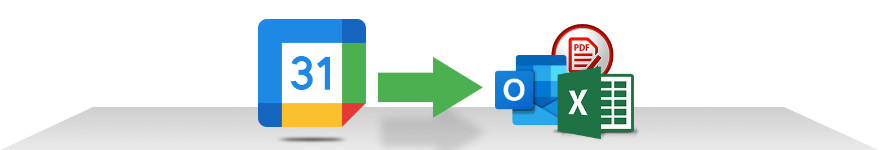 How to export Google Calendar to Outlook, Excel, PDF, and more.