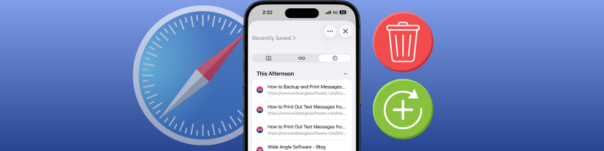 How to Delete and Recover Safari History