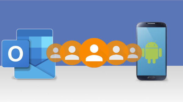 Sync Outlook contacts to Android