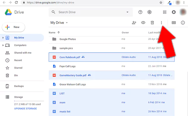 Cara download file di google drive lewat pc