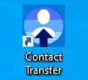Contact Transfer icon on the Desktop