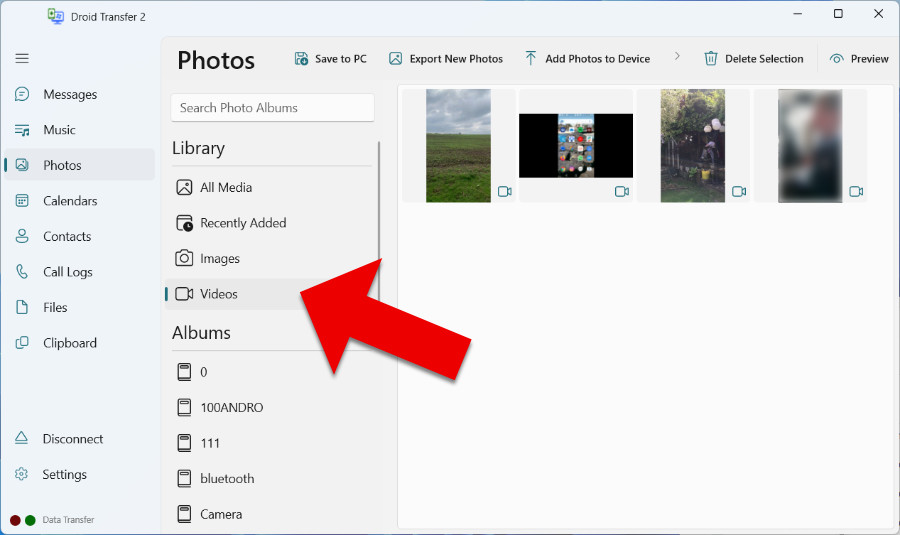 How to Transfer videos from phone to computer