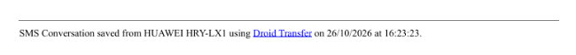 Screenshot example of the standard forensic footer