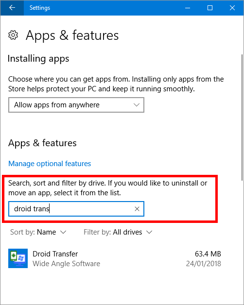 droid transfer activation droid transfer activation