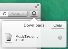 Launch the Music Tag installer from your browser