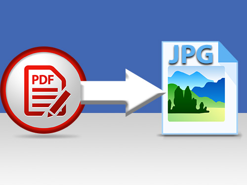 How to Convert PDF to a JPEG Imag