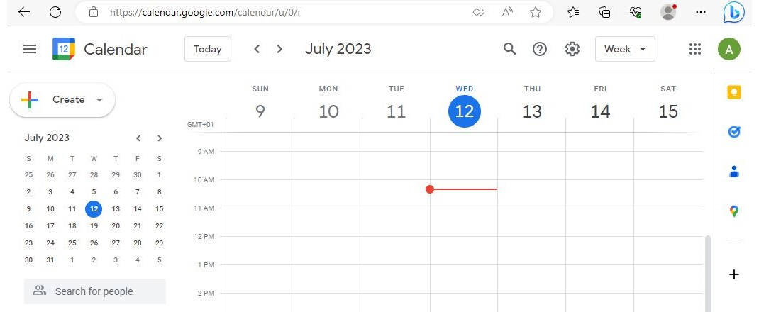 Go to settings on Google Calendar