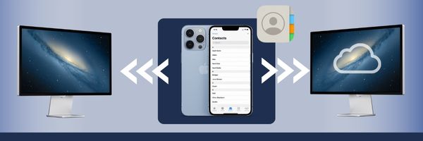 Syncing iPhone contacts to Mac with our without iCloud