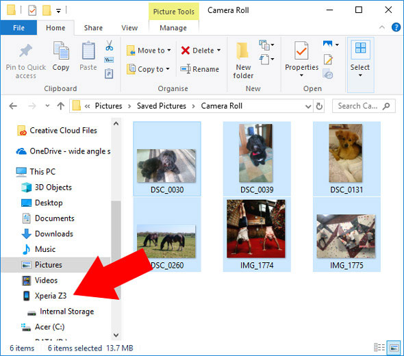 How to Transfer Photos from Phone to Computer- Android/iPhone