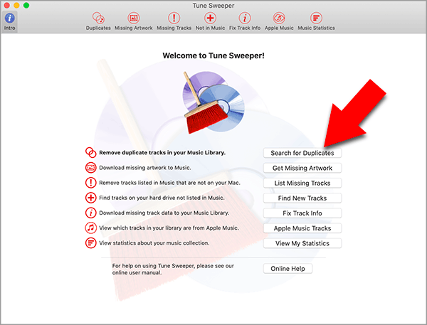 Tune Sweeper for macOS Catalina Music app