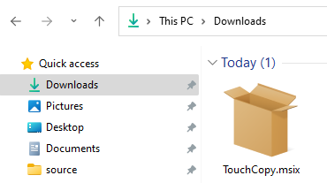 TouchCopy installer download to your PC