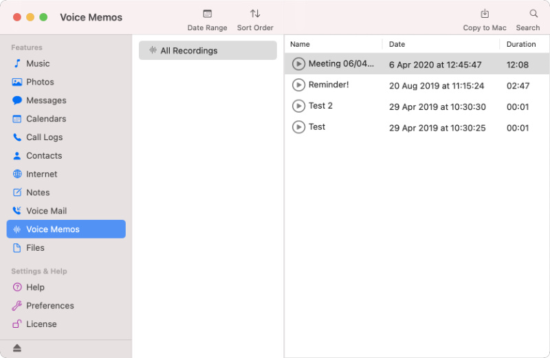 How to transfer voice recordings from a digital voice recorder