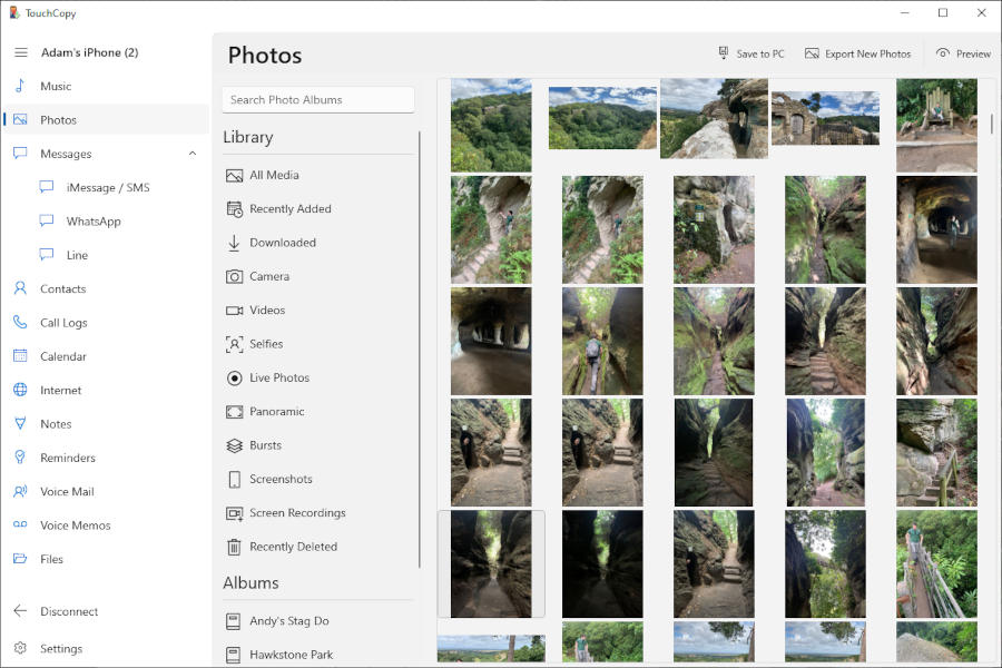 Transfer Photos from iPhone to Windows PC