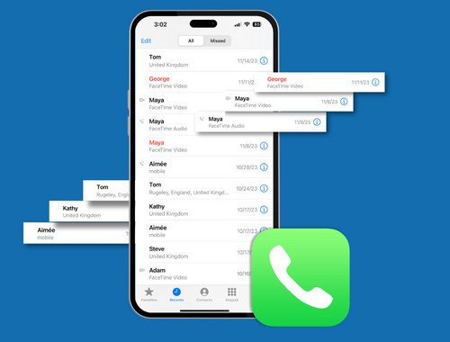 Transfer your iPhone call logs to your computer