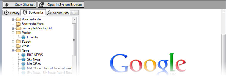 Save you internet search history and books marks from your iphone to your computer