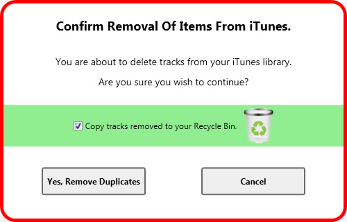 iTunes find duplicates